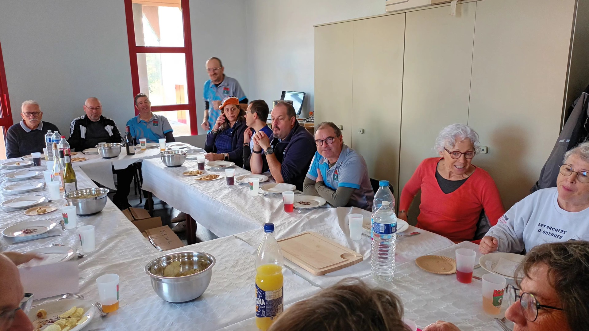 Repas entre bénévoles